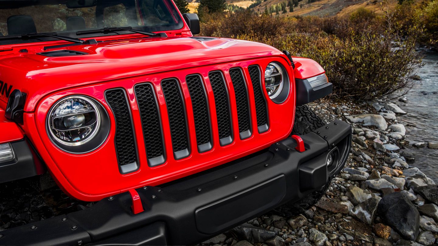 2018 Jeep All-New Wrangler Grille 2018 Jeep All-New Wrangler Grille