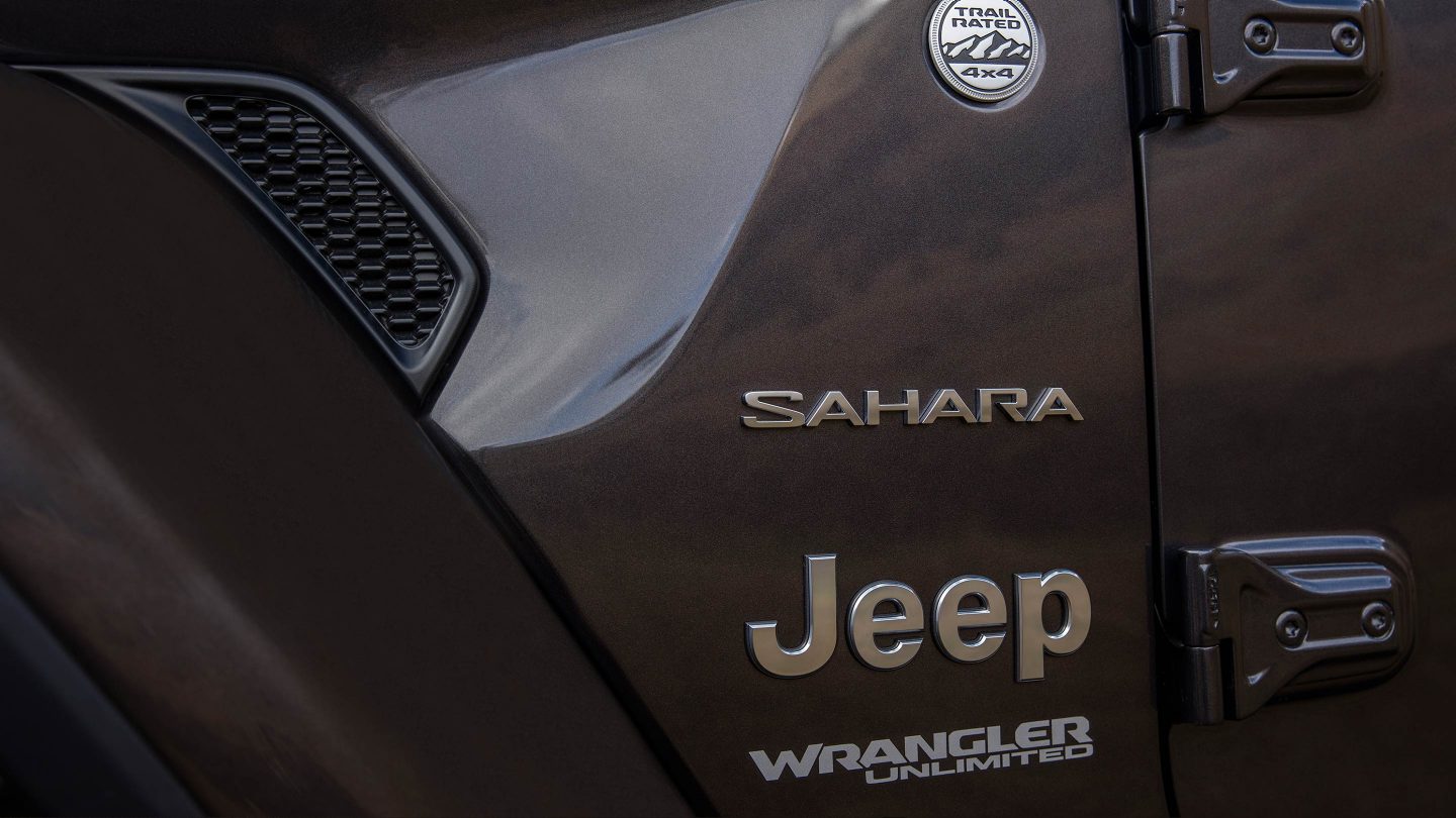 2018 Jeep All-New Wrangler Vents Badging 2018 Jeep All-New Wrangler Vents Badging
