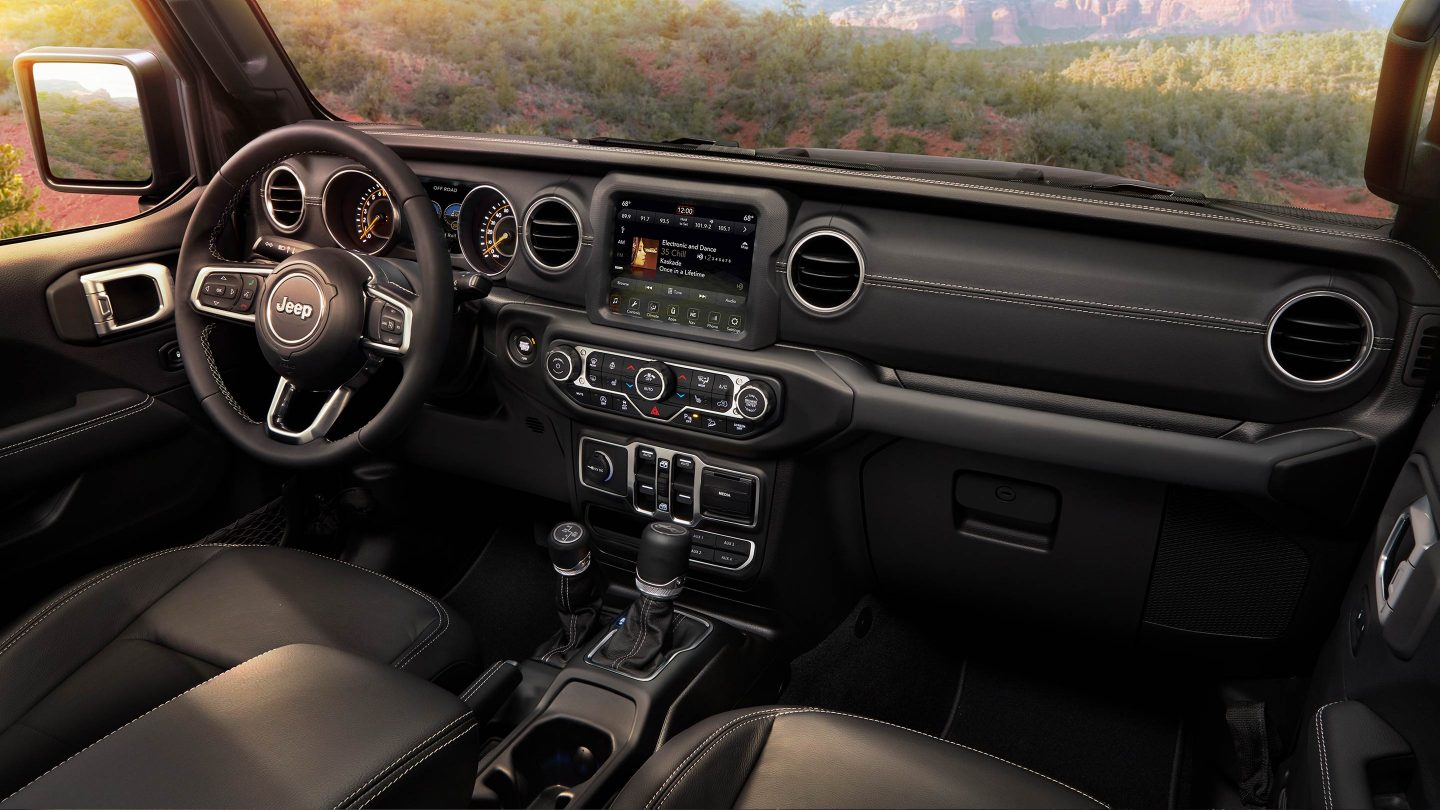 2018 Jeep All-New Wrangler Dashboard 2018 Jeep All-New Wrangler Dashboard