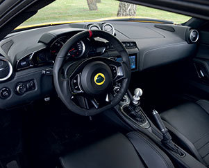Lotus Evora 400 LEATHER TRIMMED STEERING WHEEL WITH RACING LINE INDICATOR Lotus Evora 400 LEATHER TRIMMED STEERING WHEEL WITH RACING LINE INDICATOR