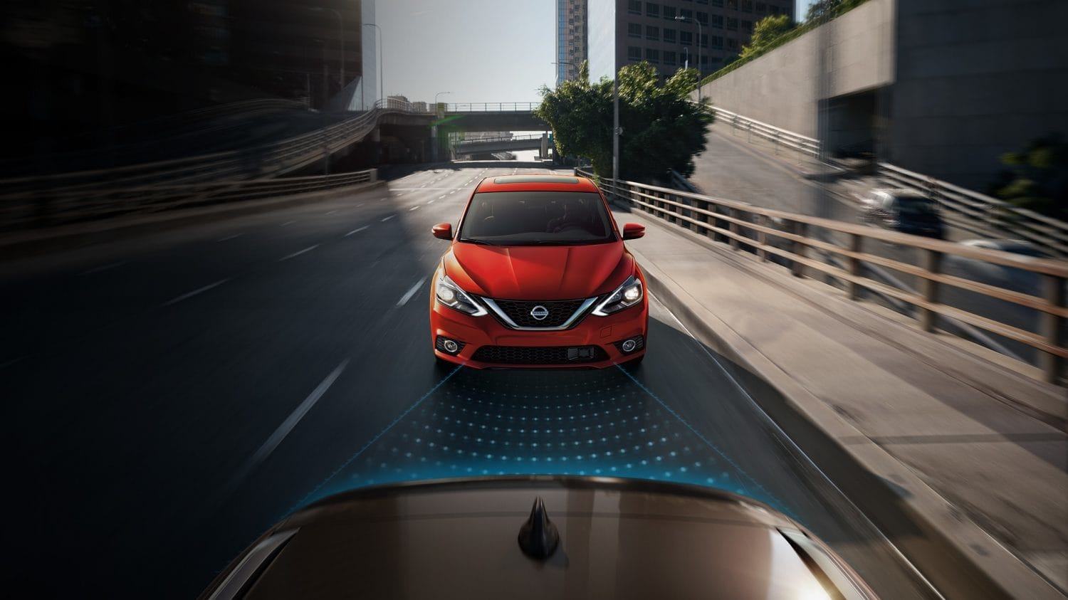 New 2019 Nissan Sentra Automatic Emergency Braking