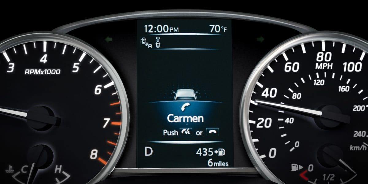 New 2019 Nissan Sentra Advanced Drive-Assist® Display