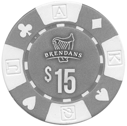 $15 Poker Chip at Brendan's Irish Pub & Restaurant