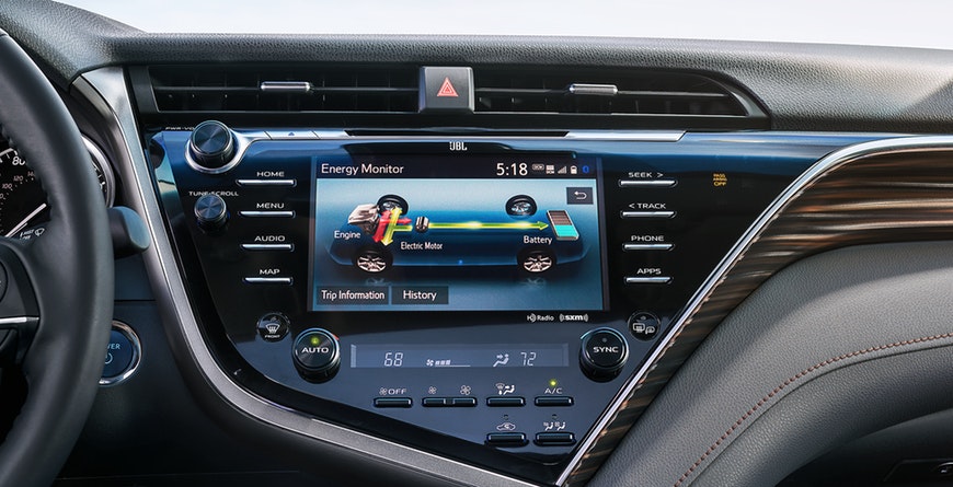 New 2019 Toyota Camry Hybrid Energy Monitor New 2019 Toyota Camry Hybrid Energy Monitor