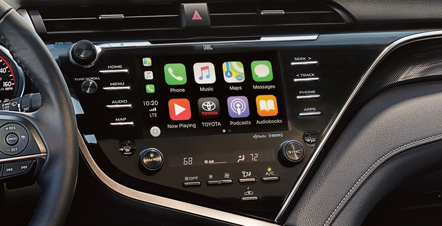New 2019 Toyota Camry Hybrid Apple CarPlay® New 2019 Toyota Camry Hybrid Apple CarPlay®