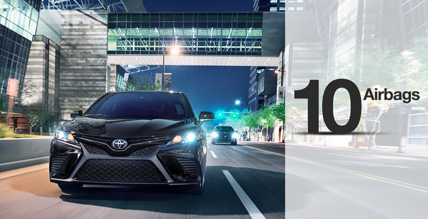 New 2019 Toyota Camry Hybrid Ten Airbags Standard New 2019 Toyota Camry Hybrid Ten Airbags Standard