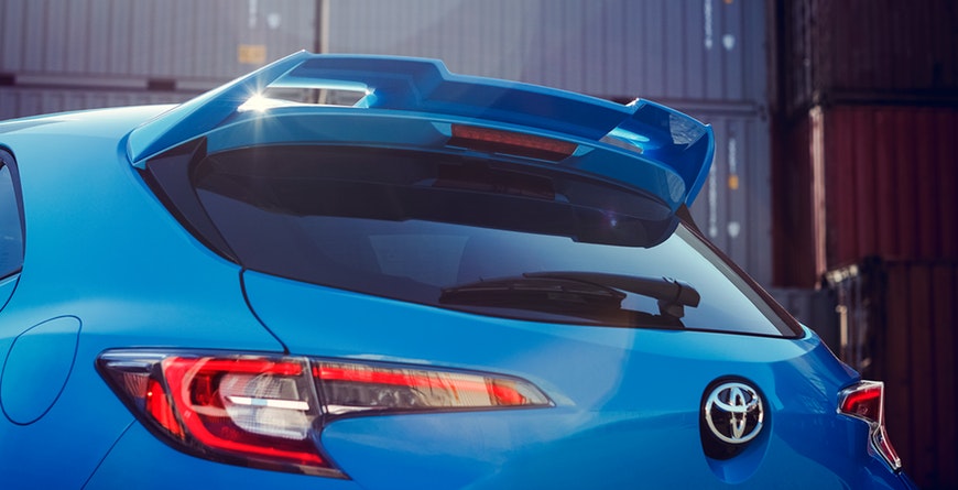 New 2019 Toyota Corolla Hatchback Unique Rear Window Spoiler New 2019 Toyota Corolla Hatchback Unique Rear Window Spoiler