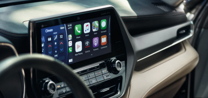 New 2020 Toyota Highlander Apple CarPlay® compatibility New 2020 Toyota Highlander Apple CarPlay® compatibility