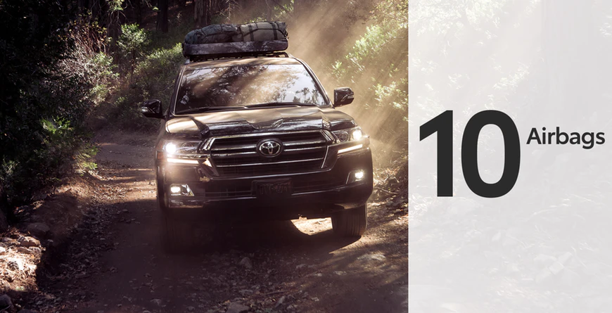 New 2020 Toyota Land Cruiser 10 airbags New 2020 Toyota Land Cruiser 10 airbags