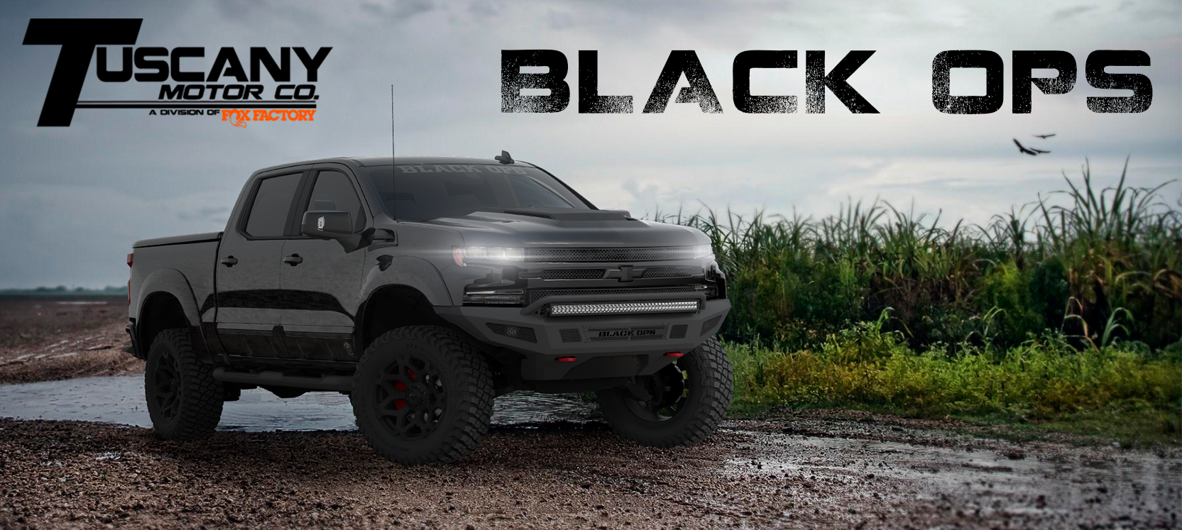 2019 Tuscany Black Ops Truck